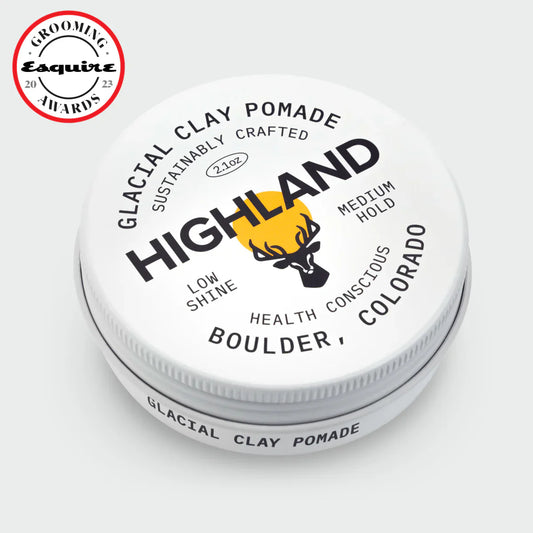 clay pomade hair