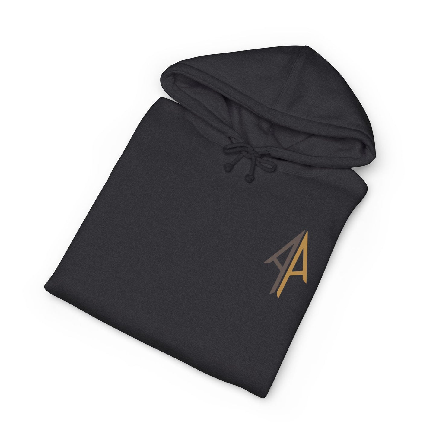 Authentic. Always. Heavyweight Hoodie – Arrow Edition (Brown Two-Tone)