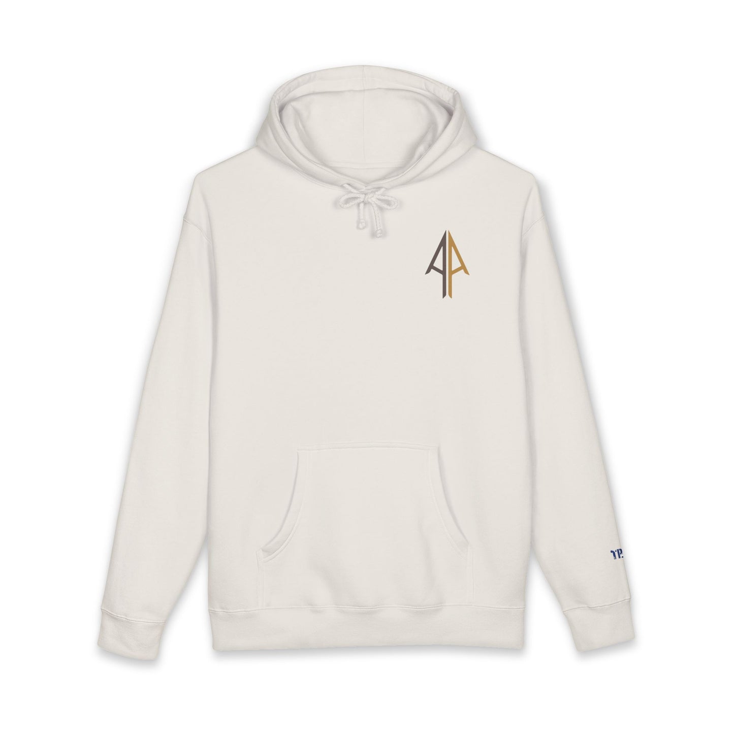 Authentic. Always. Heavyweight Hoodie – Arrow Edition (Brown Two-Tone)
