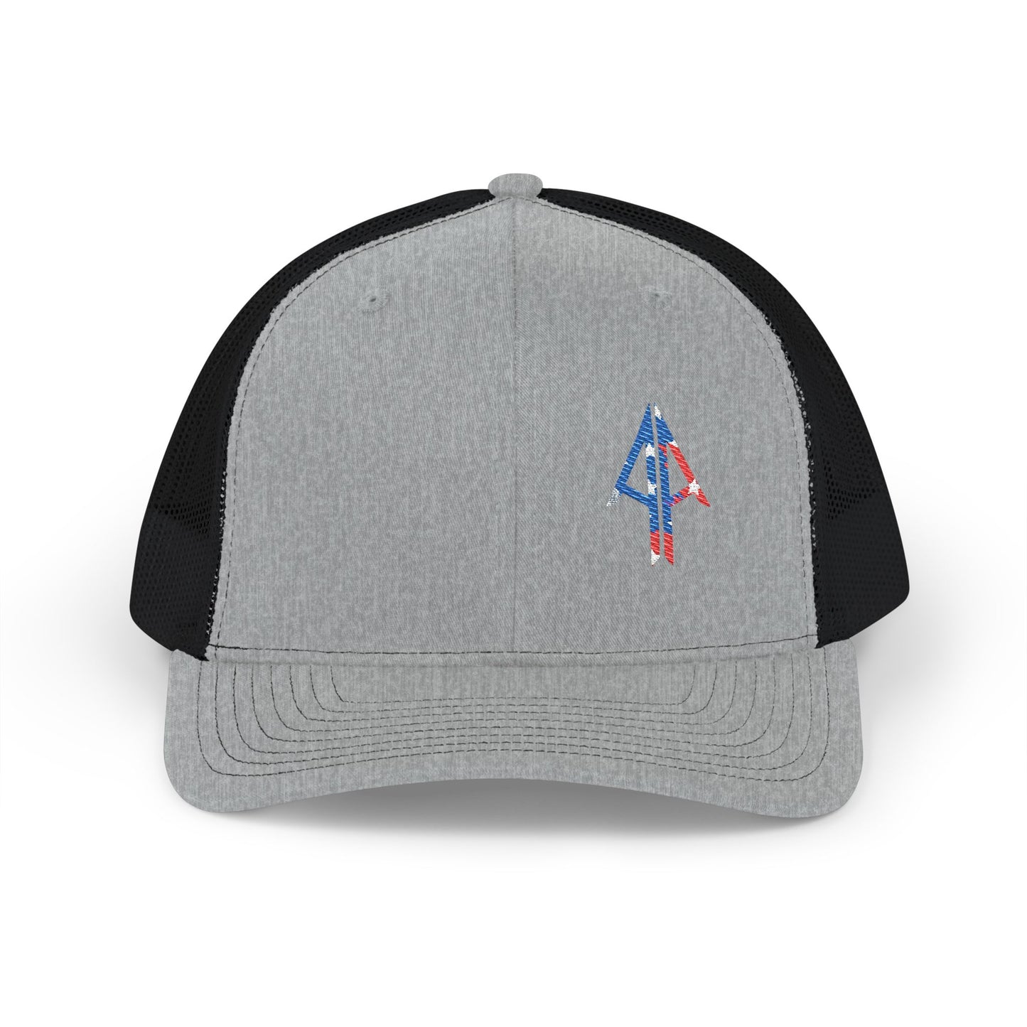 American Arrow Trucker Hat — Patriotic Snapback Cap