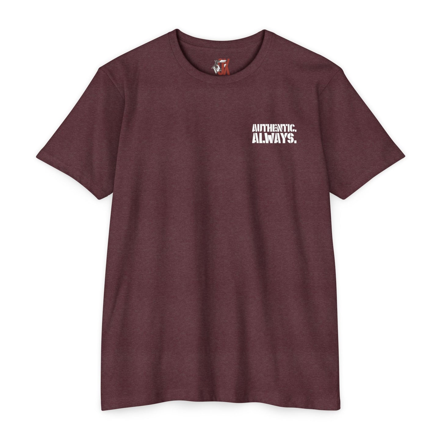 Authentic Always T-Shirt — American Flag Arrow Graphic Tee