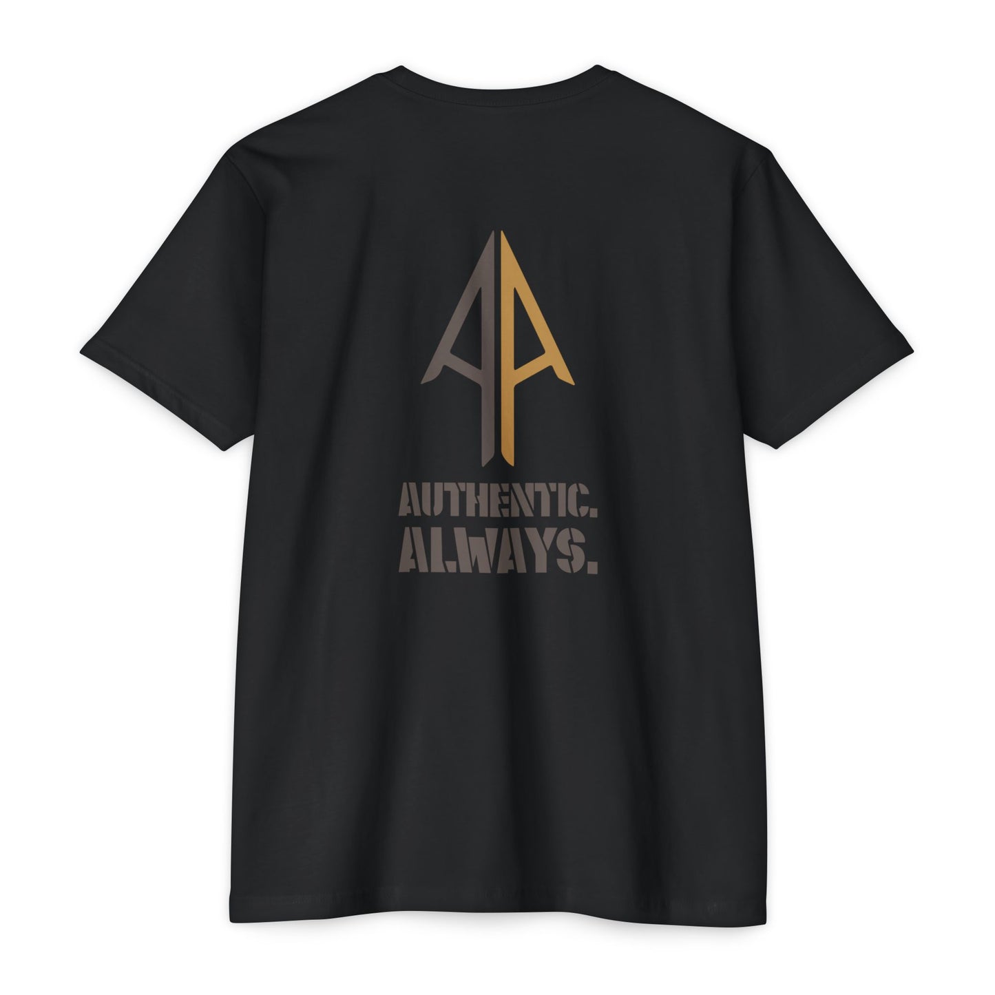 Authentic. Always. CVC Tee – Arrow Edition (Brown Two-Tone)