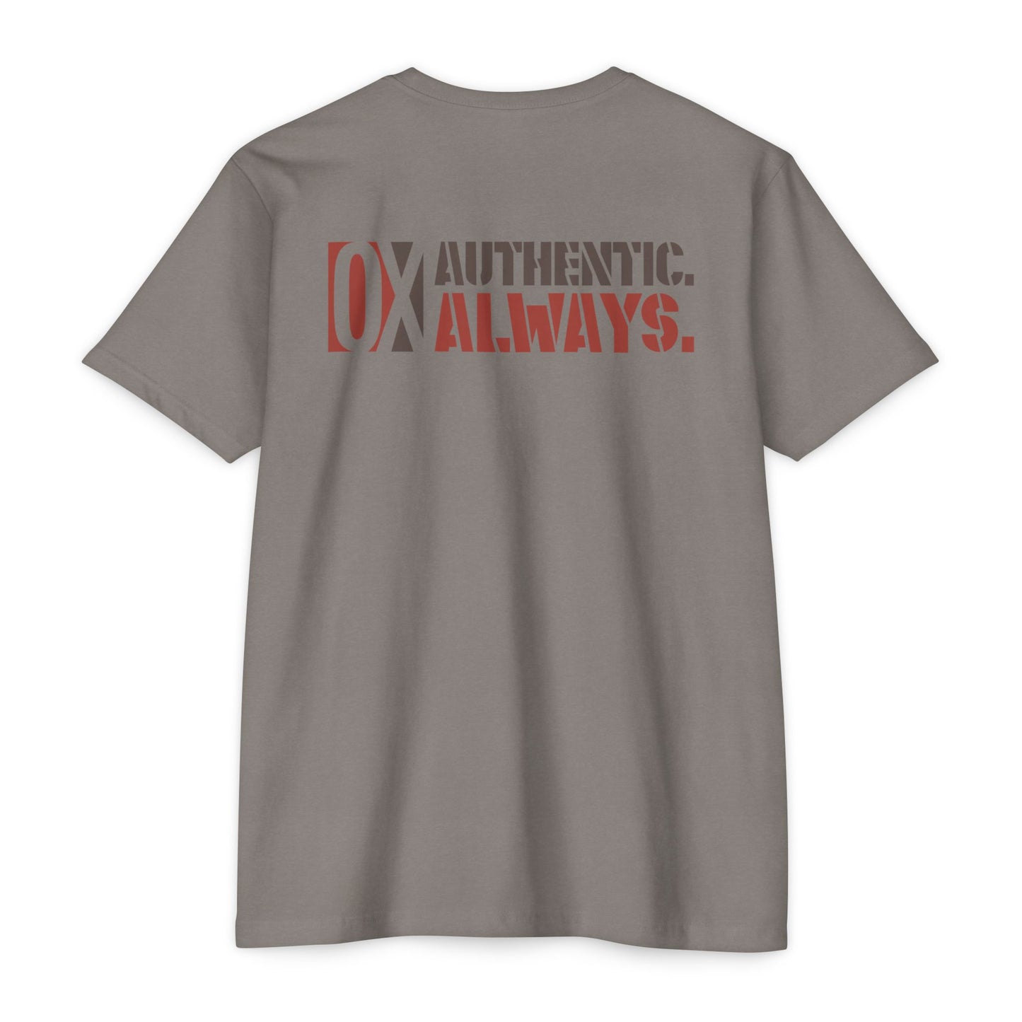 Ox the Barber CVC Tee – Authentic. Always. Edition