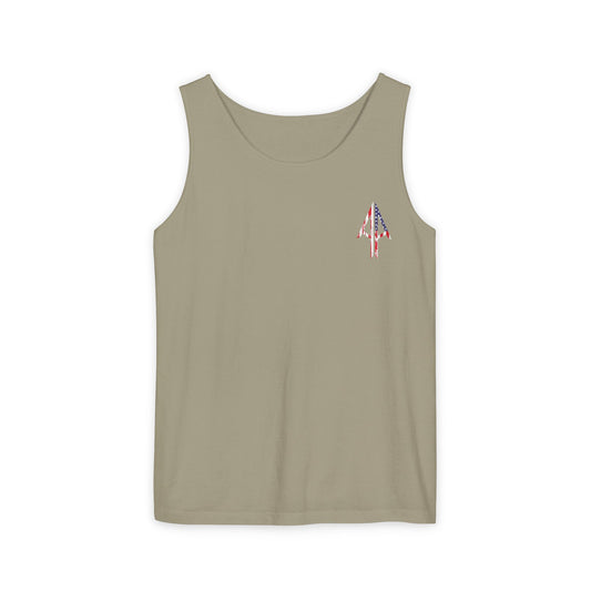 Tank Top — 'Authentic Always' Americana Arrow Graphic