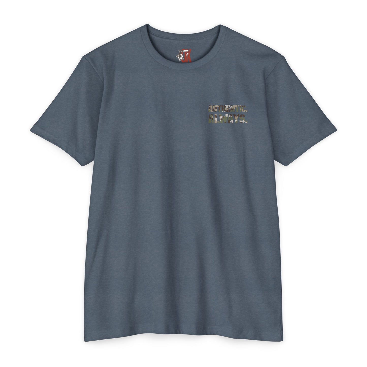 Camo Spear Tee — "Authentic Always" Graphic T-Shirt