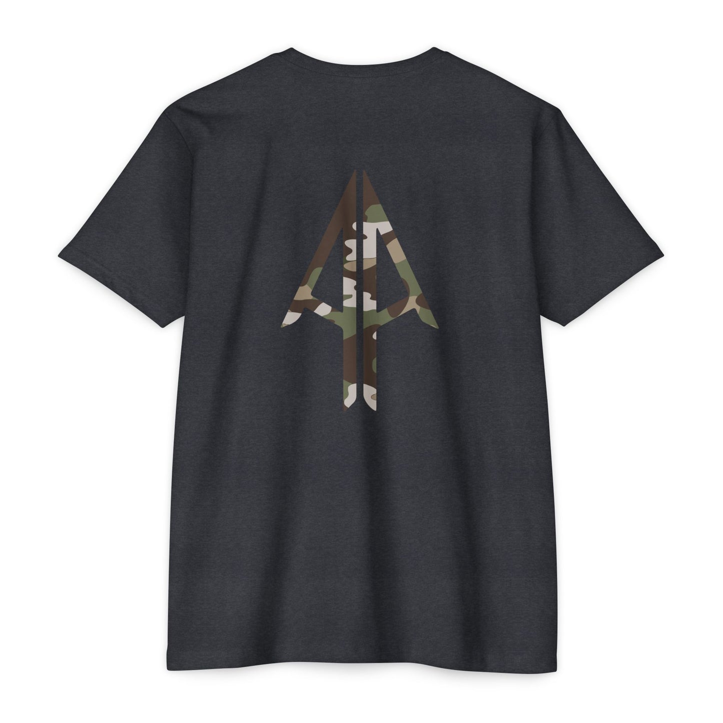 Camo Spear Tee — "Authentic Always" Graphic T-Shirt