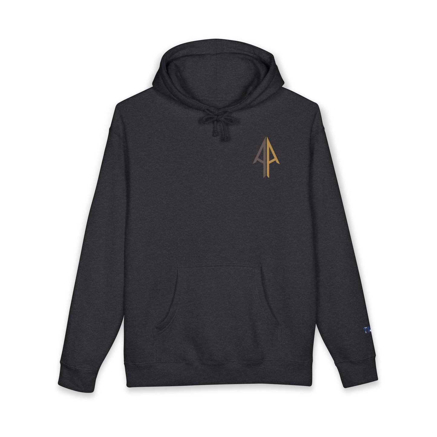 Authentic. Always. Heavyweight Hoodie – Arrow Edition (Brown Two-Tone)