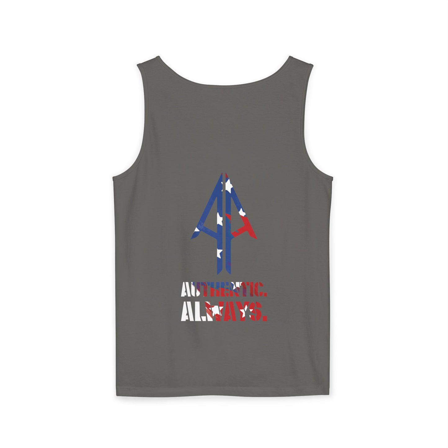 Tank Top — 'Authentic Always' Americana Arrow Graphic