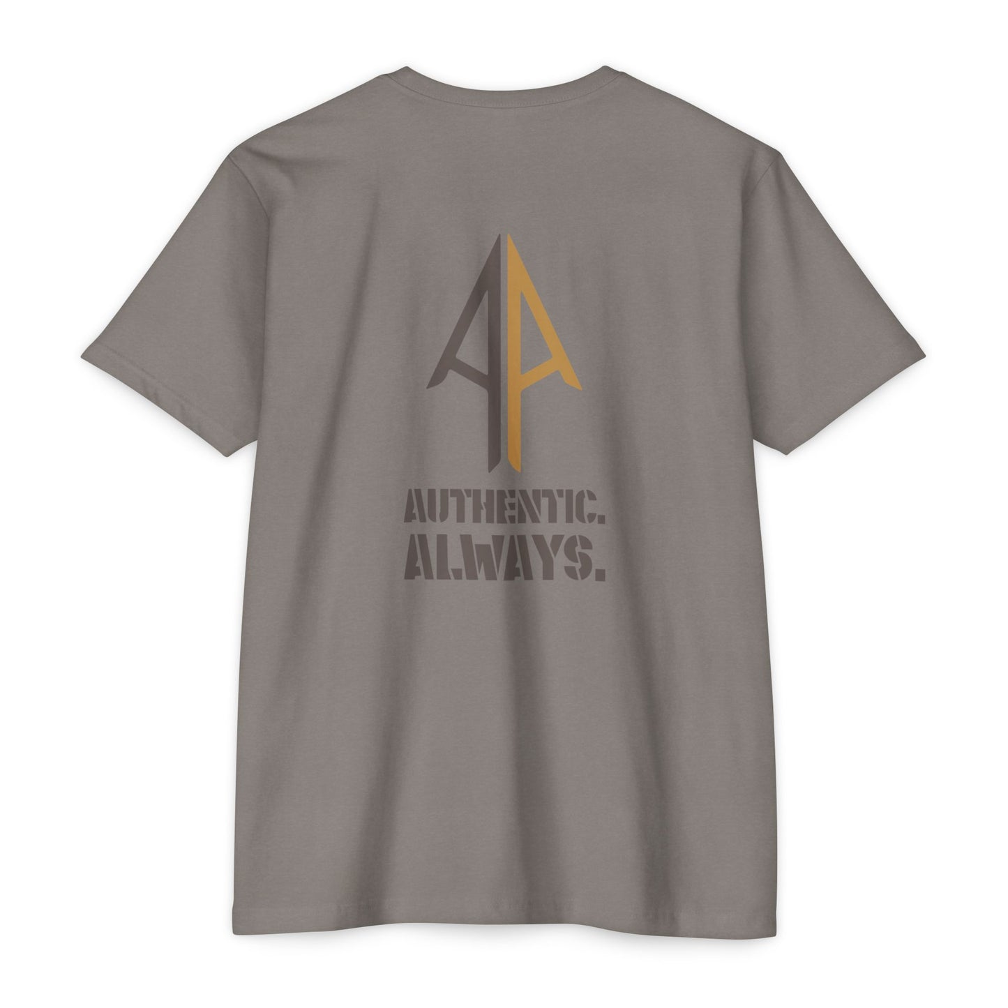 Authentic. Always. CVC Tee – Arrow Edition (Brown Two-Tone)