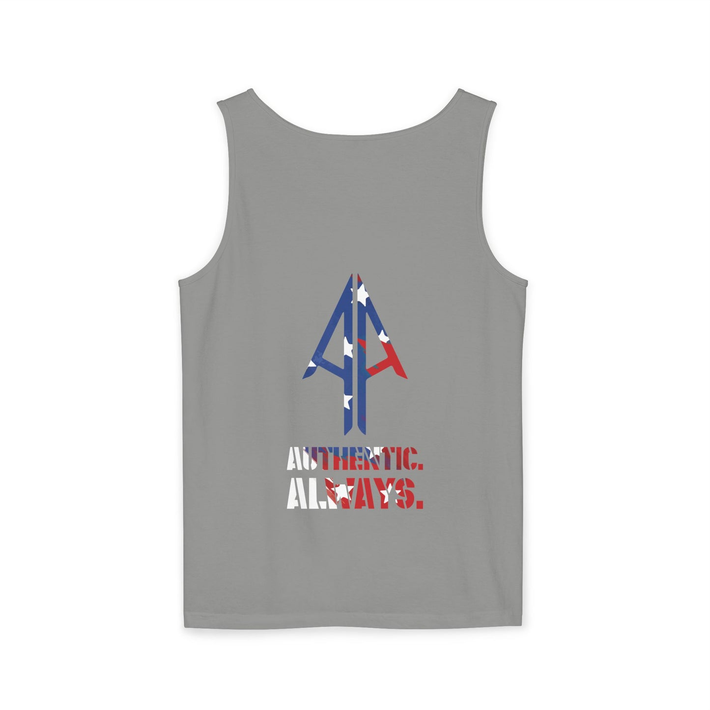 Tank Top — 'Authentic Always' Americana Arrow Graphic