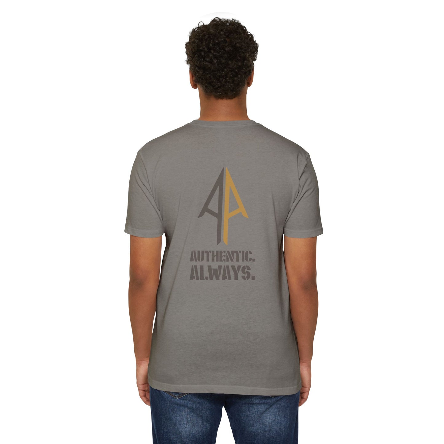 Authentic. Always. CVC Tee – Arrow Edition (Brown Two-Tone)