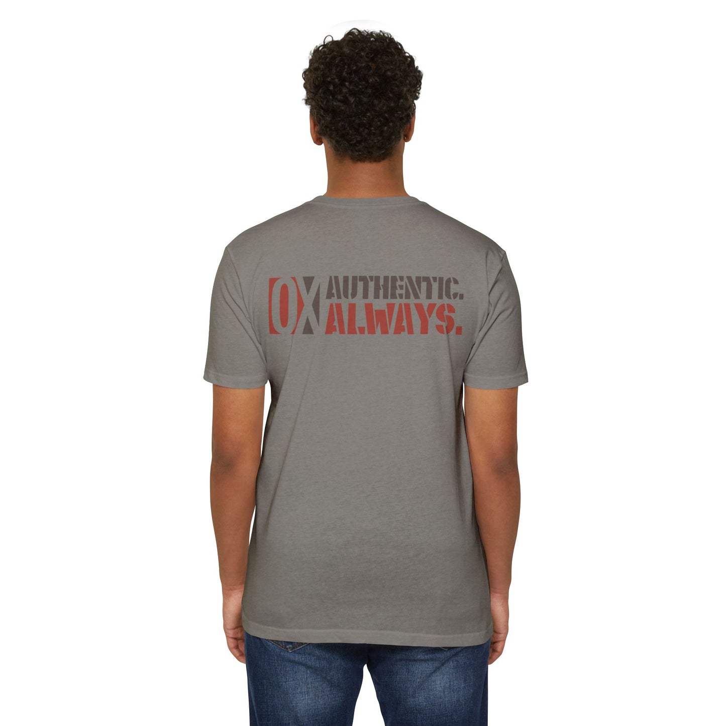 Ox the Barber CVC Tee – Authentic. Always. Edition