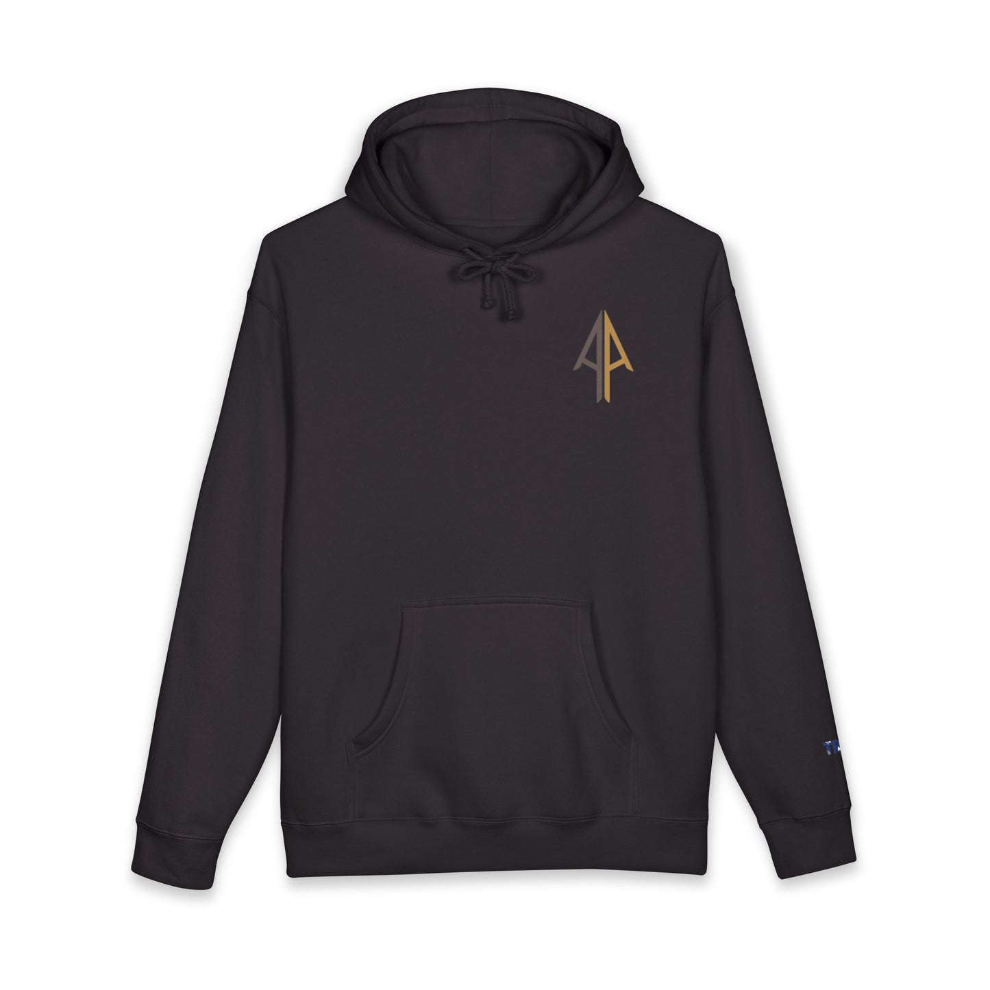Authentic. Always. Heavyweight Hoodie – Arrow Edition (Brown Two-Tone)
