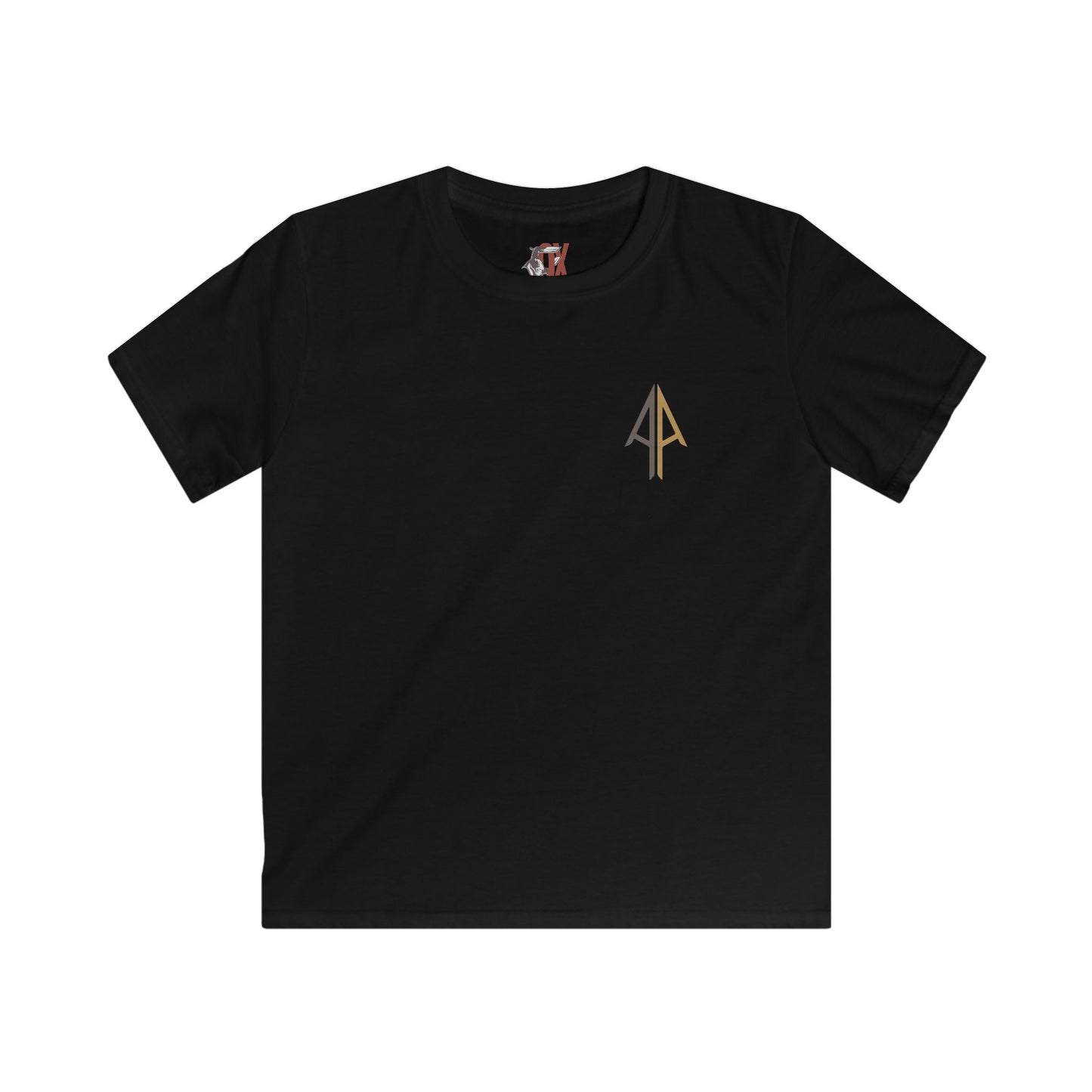 Kids Authentic. Always. Softstyle Tee – Arrow Edition (Grey & Brown)