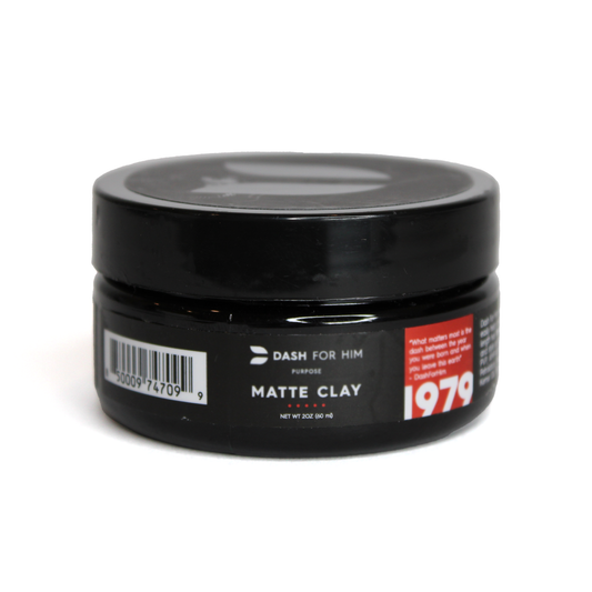 DASH FOR HIM Medium Strong Hold Matte Clay Travel (2oz.)